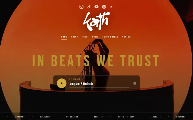 Captura del sitio djkath.com